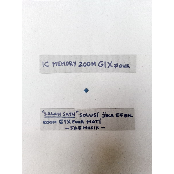 ic memory zoom G1Xfour SALAH SATU solusi jika effect zoom G1Xfour mati matot