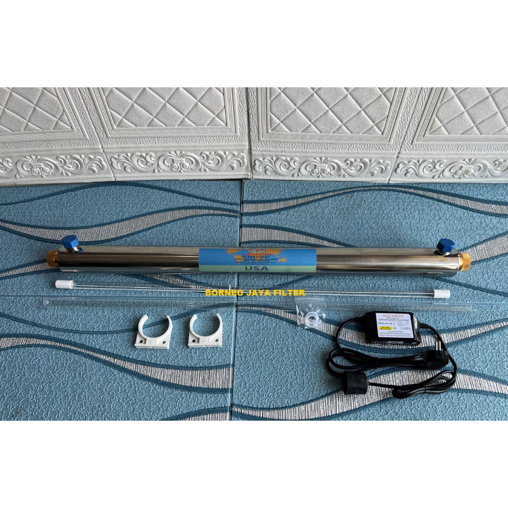 Ultraviolet UV Aquazone / Aquabest 12 Gpm air galon isi ulang