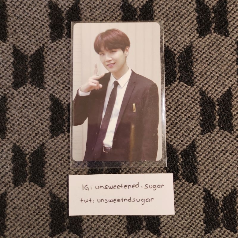 PC BTS SUGA YOONGI MEMORIES 2018 DVD