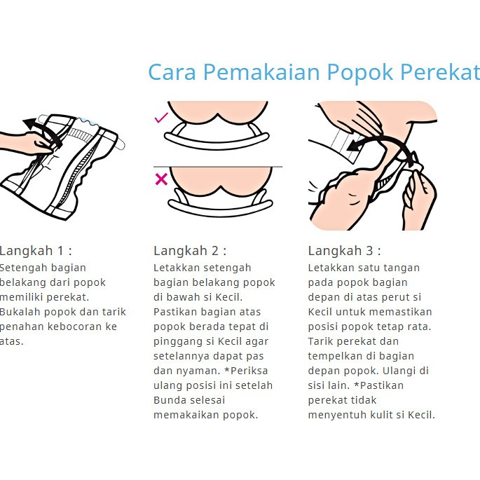 MAMYPOKO X-TRA KERING NB-S44 TIPE PEREKAT - Popok Perekat Sekali