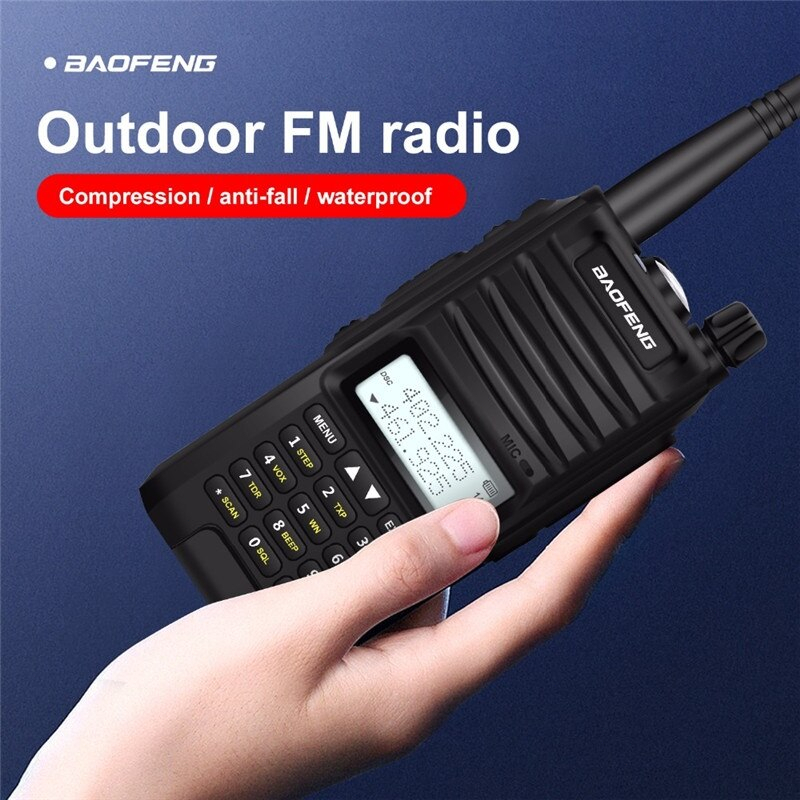 【Termurah】Ori HT A58S Waterproof Tri-Band WalkieTalkie 8W 2800mah Handy Talky cocok buat hiking nyinom wedding organiser