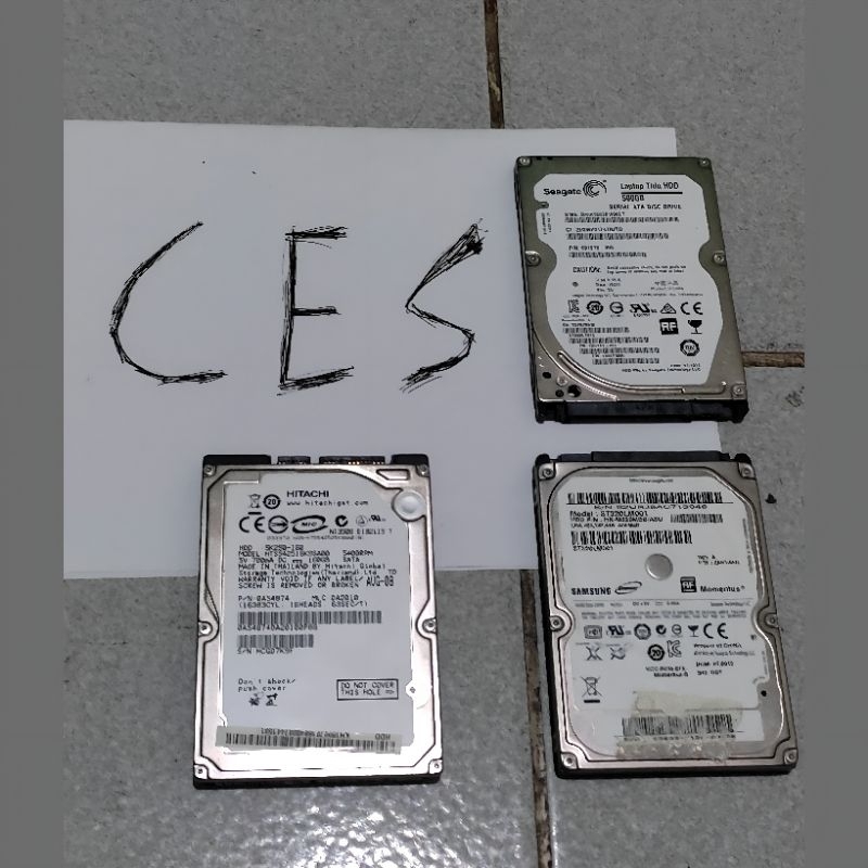 HDD Laptop Second Bergaransi, 1TB