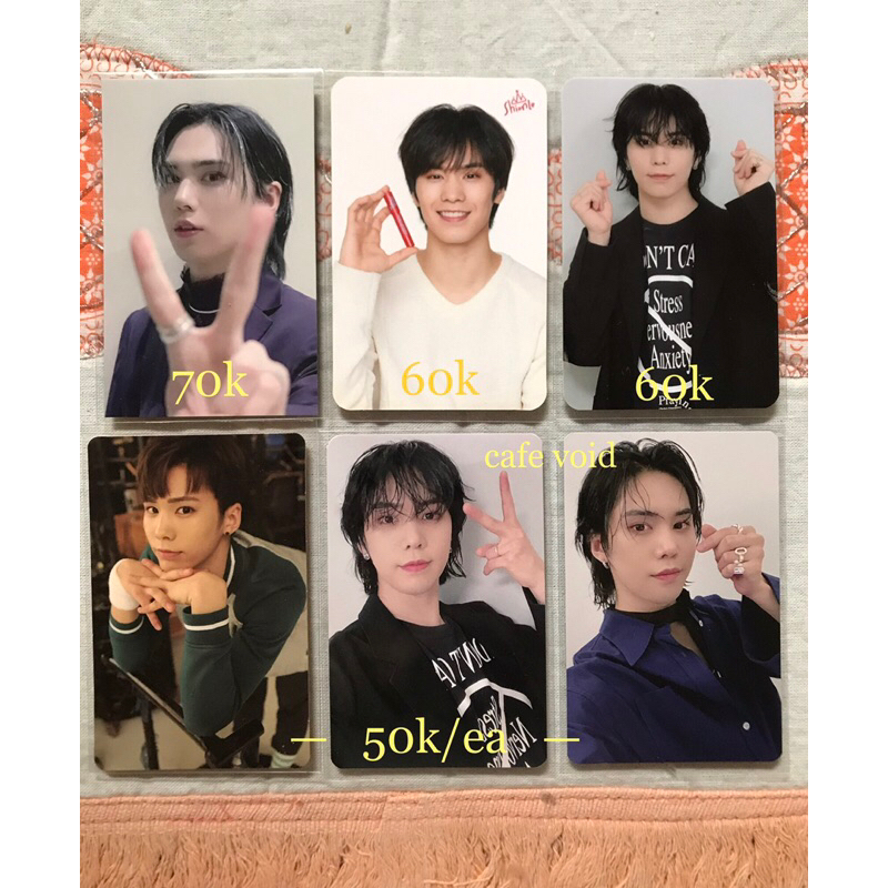 [baca deskripsi] photocard pc rocky astro cafe void shionle