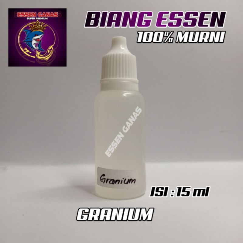 Essen Biang GRANIUM Varian 15 ml/Biang Essen Pancing 100% Murni/Penguat Aroma Umpan Pancing