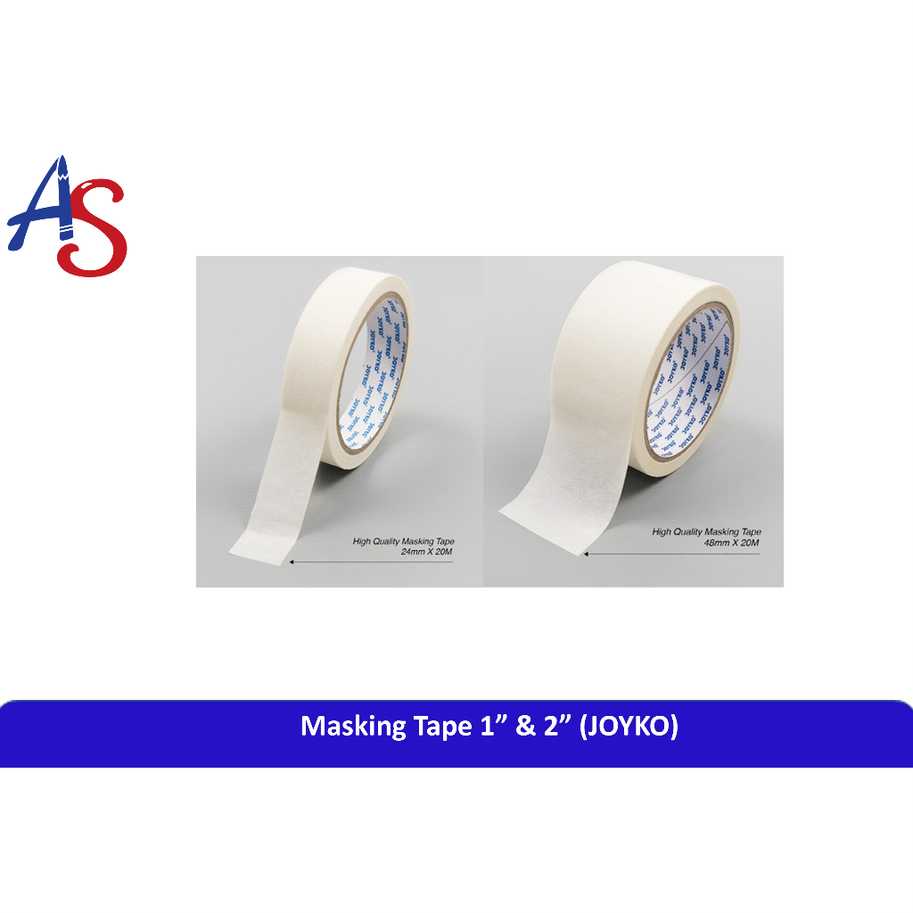 

Masking Tape (JOYKO) 1 Inch & 2 Inch