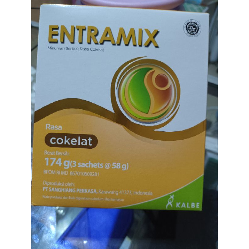 

susu entramix kemasan 174 gram untuk lansia anoreksia malnutrisi atau gangguan menelan