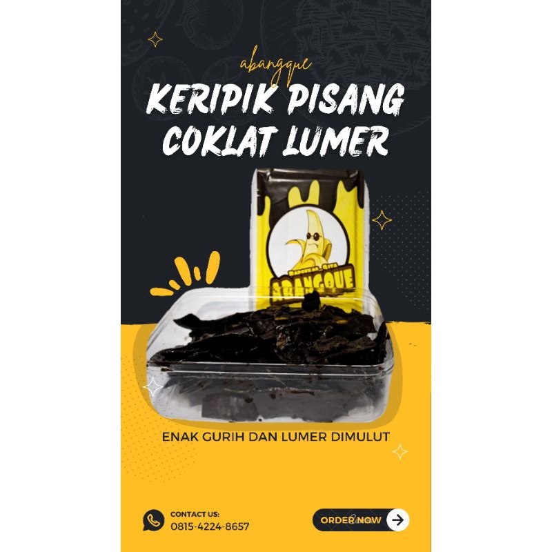 

KERIPIK PISANG COKLAT LUMER 225g