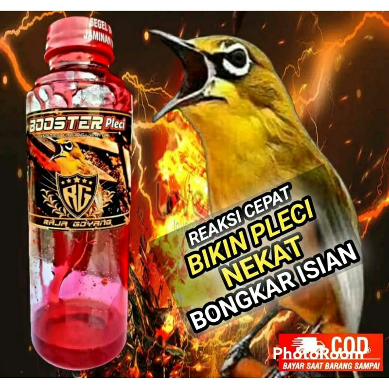 BOOSTER PLECI RG/DOPING BURUNG PLECI/VITAMIN BURUNG PLECI