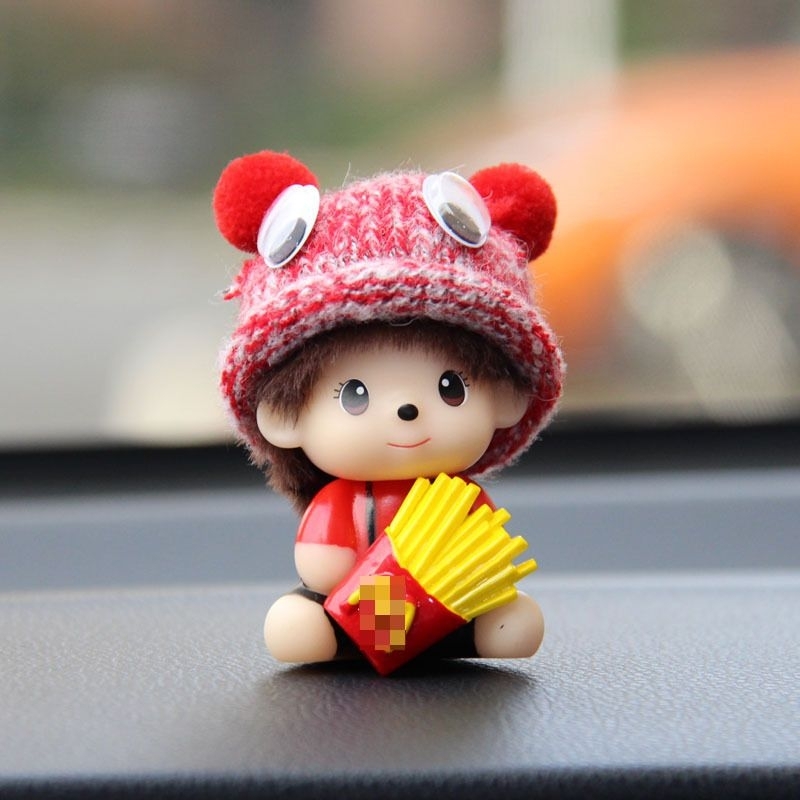 Boneka Hiasan Dasboard Mobil Lucu