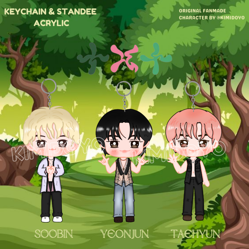 (PO) KEYCHAIN &amp; STANDEE ACRYLIC T*X*T MOA SUGAR RUSH RIDE EDITION