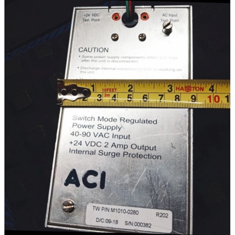 switch mode regulated power supply • 40-90VAC Input +24VDC 2A