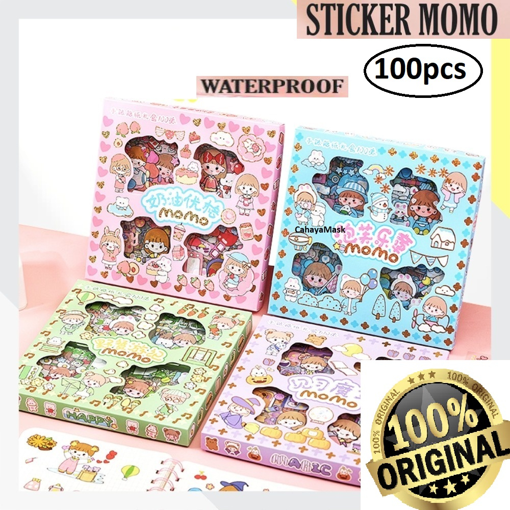 

Stiker Viral Momo/Sticker Momo 100pcs/Box