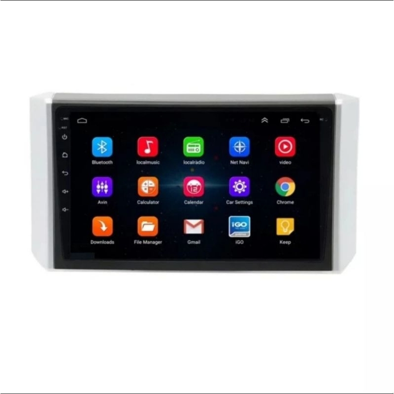 frame head unit 9inch mobil xpander/livina 2018-2021