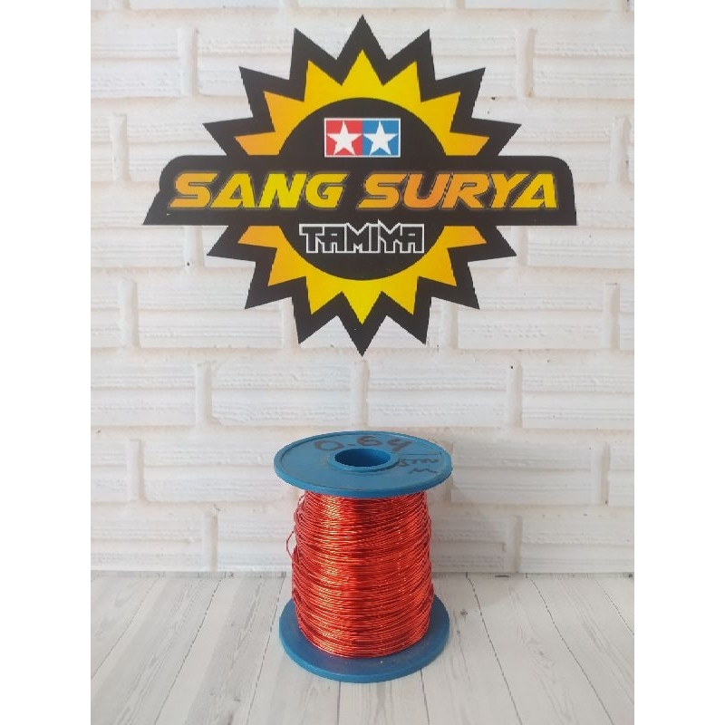 tembaga kawat tamiya merah 0.64