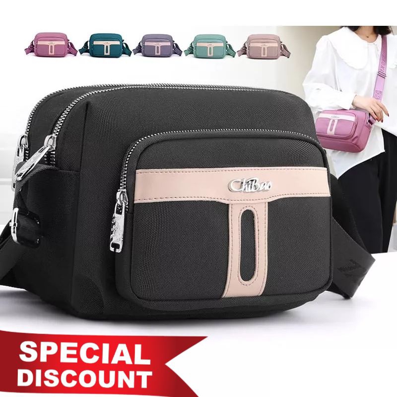 ORIGINAL Tas Selempang Wanita Chibao Import KOREA Elegan Design Super Tebal