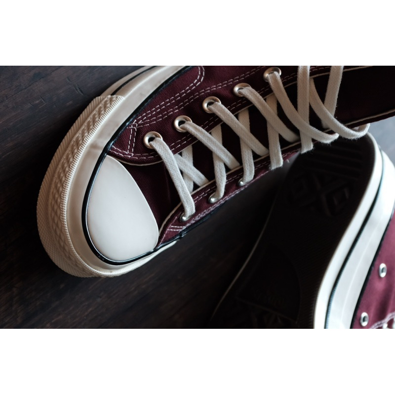 Converse Original 70s Hi Dark Beetroot Egret Black