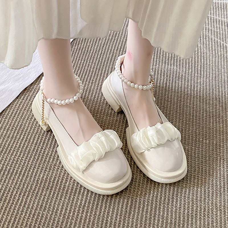 FD Marry Jane Shoes Sepatu Wanita Korean Style Sepatu Lolita Kekinian KI-026