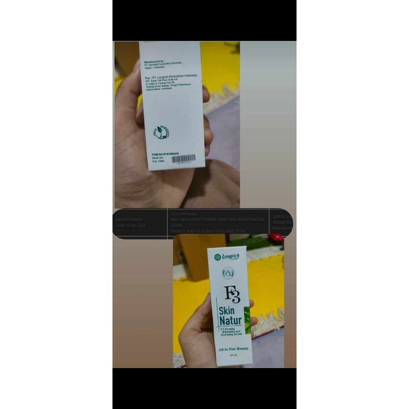serum sultan f3 longrich isi12