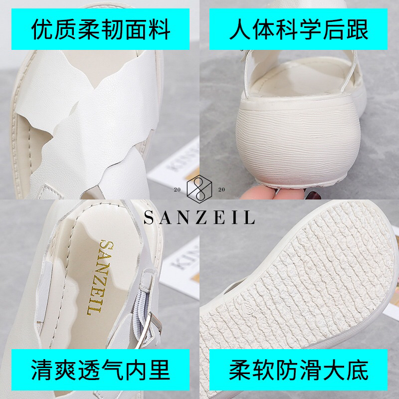 SG0118 syafniegalery Sanzeil Say Sandals Original Brand wedges import