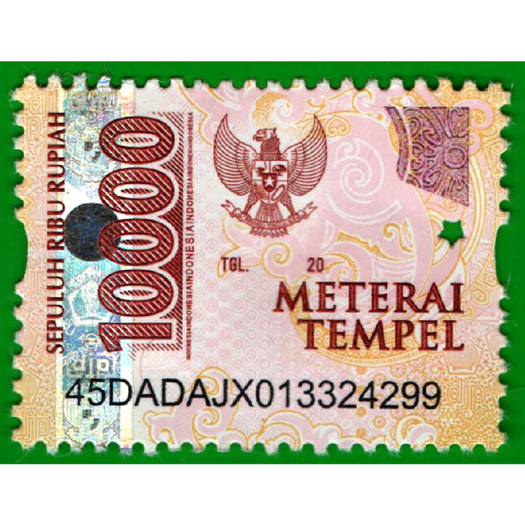 

MATERAI 10000
