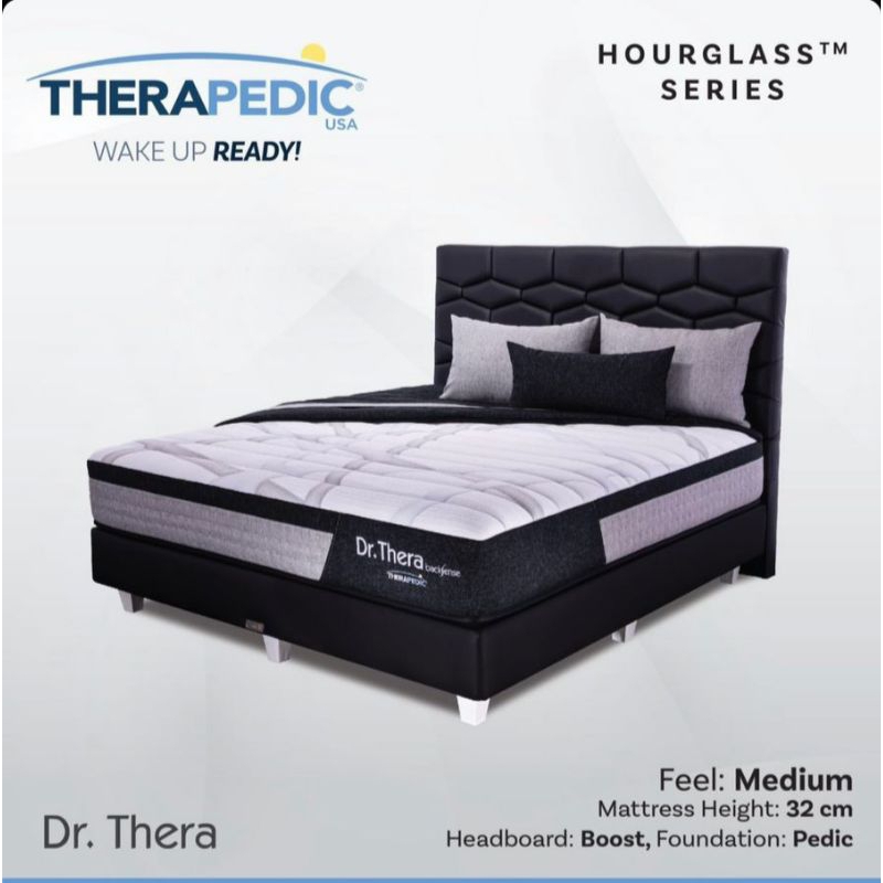 SPRING BED THERAPEDIC DR THERA (matt only)