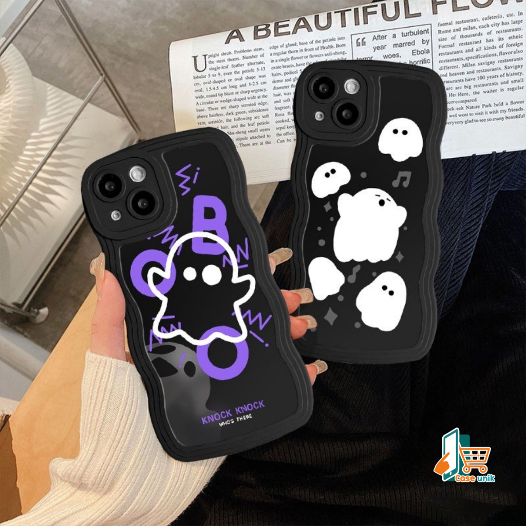 SS816 SOFTCASE CASE TPU GHOST CARTOON FOR XIAOMI REDMI NOTE 4 4X 5A PRIME 5 7 8 9 10 11 12 PRO POCO X5 CS5631