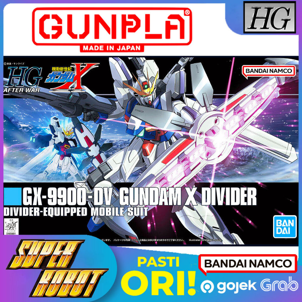 BANDAI HG GX-9900-DV Gundam X Divider - HGAW