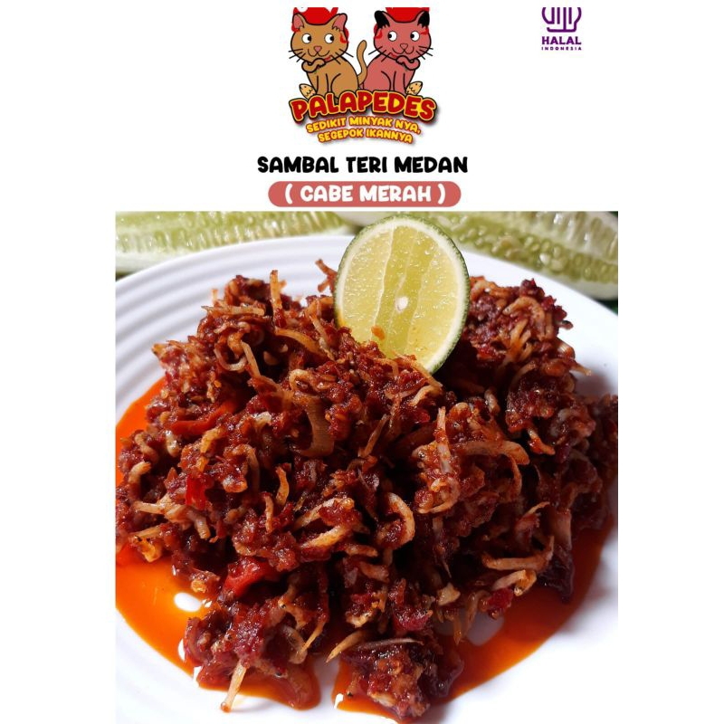 

Sambal Teri Medan Cabe Merah