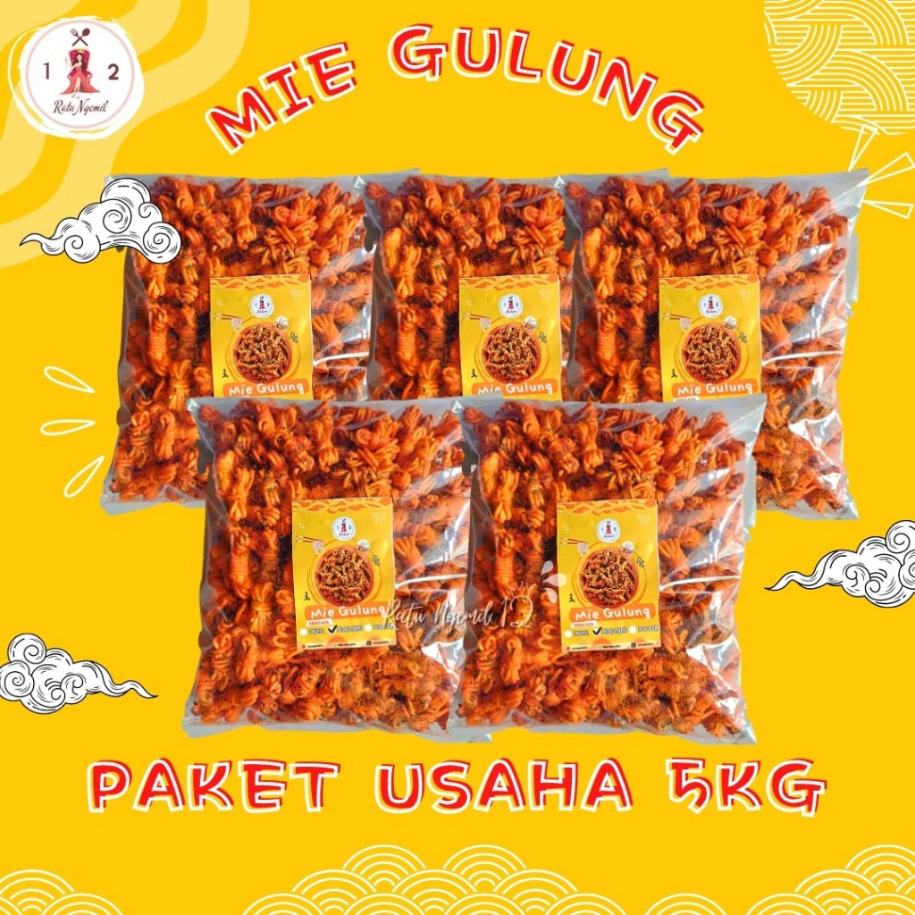 

PAKET USAHA MIE GULUNG CETAR 5KG