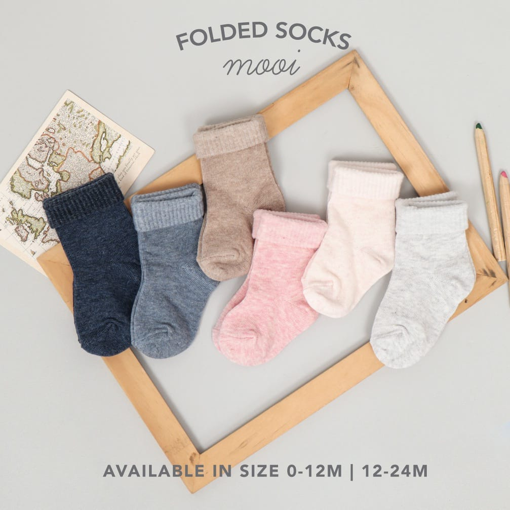 Mooi Socks Kaos Kaki Anak Polos