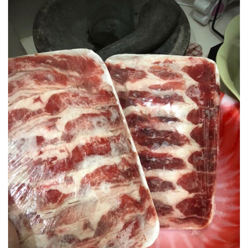 

US Beef Marinasi Halal Isi 2 Slice