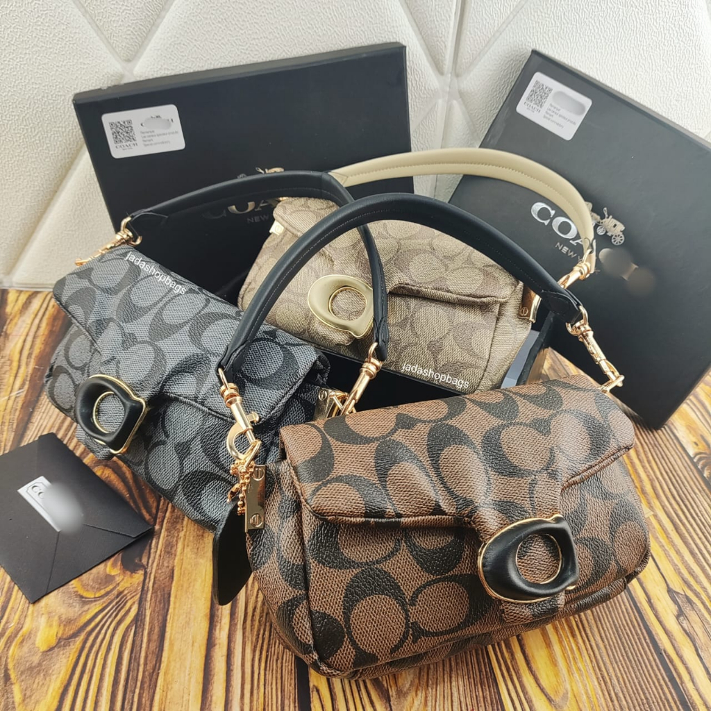 (MICROCHIP) LUXY TAS WANITA SELEMPANG TABBY PILLOW MINI SHOULDER BAG KUALITAS VIP PLATINUM FULL SET FREE BOX + FAKEBILL - TERBARU!! READY TAS SELEMPANG DAN BAHU WANITA COACHHH PILLOW NEW FASHION IMPORT 1753