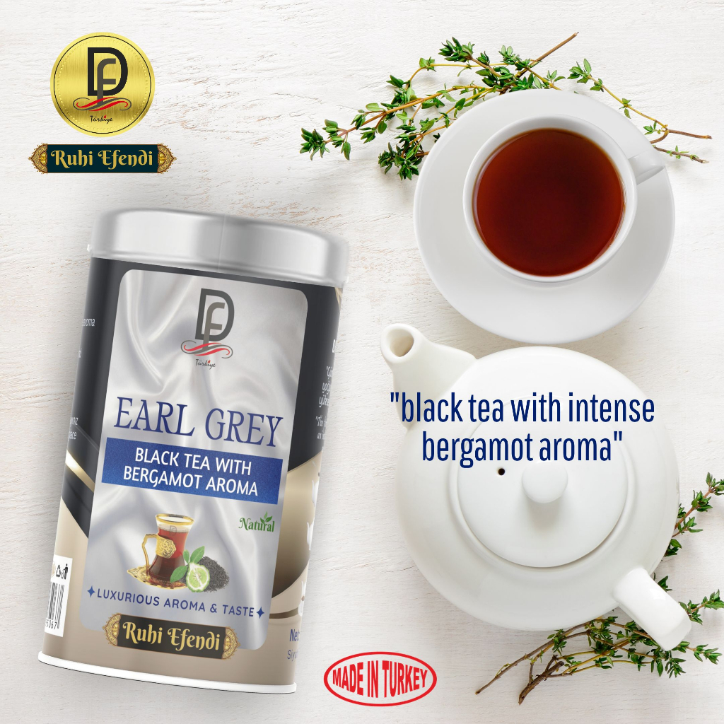 

DF EARL GREY TEA by Ruhi Efendi 70 Gram dan 80 Gram teh Turki Turkish tea