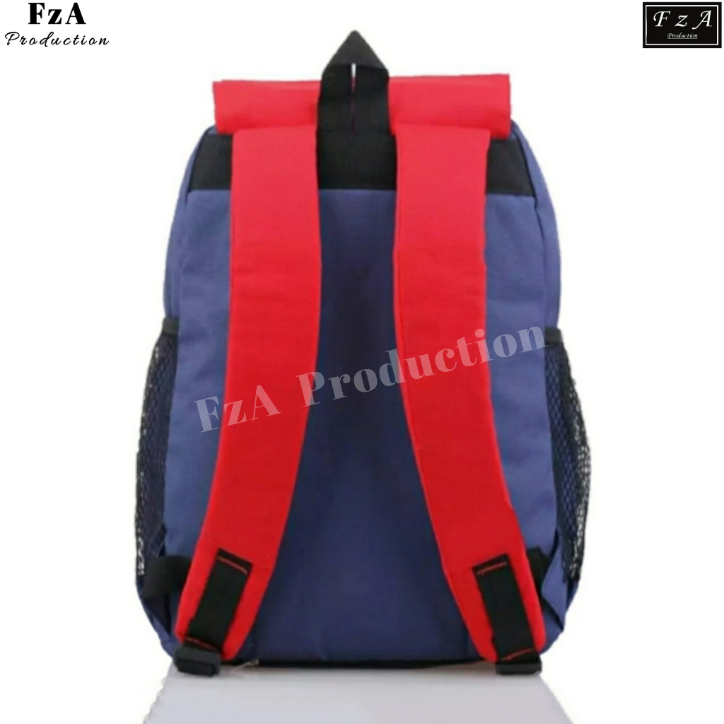 FzA Official -Tas Ransel anak laki laki - Tas Ransel Anak Sekolah - Tas Ransel Sekolah anak laki-laki anak perempuan Backpack Sekolah Anak [ High Quality ] - Red FREE Slingbag