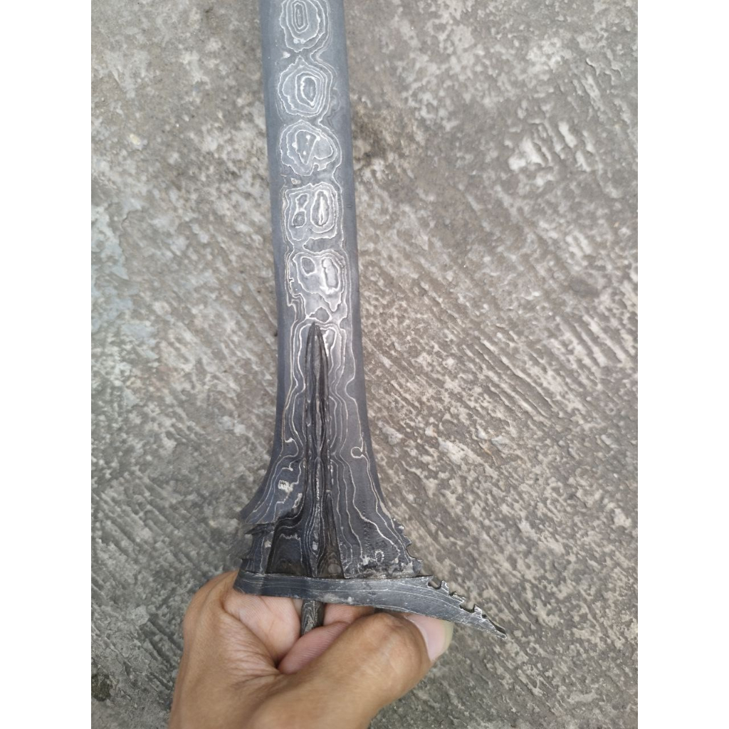 Keris Kamardikan Lurus Pasopati Melati Tumpuk