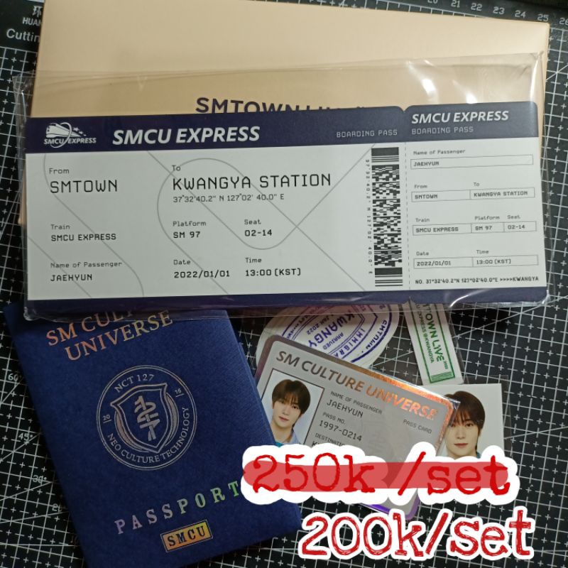 [BOOKED] MD SMCU 2022 passport jaehyun official