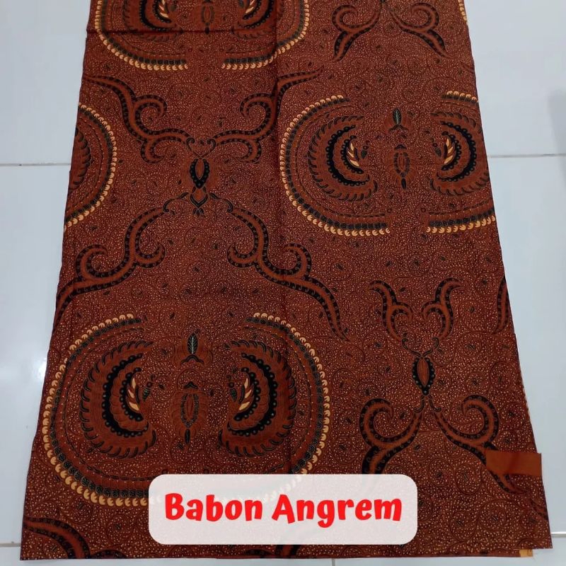 Kain Batik Jarik Kualitas Motif Babon Angkrem