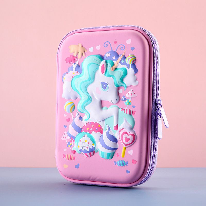 

Kotak Pensil Embos Eva Waterproof Tempat Pensil Anak Sekolah Import