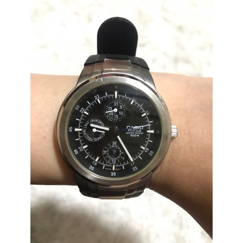 Preloved jam Casio edifice