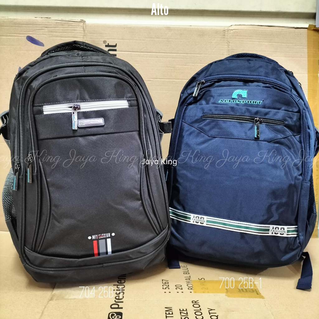 Ransel Alto Besar 25B Tas Sekolah 18 Inch Waterproof Anak Laki Perempuan