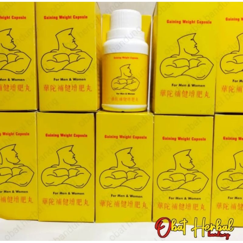 GAINING WEIGHT CAPSULE PENAMBAH BERAT BADAN || GAINING WEIGHT CAPSULE OBAT GEMUK BADAN PENAMBAH NAFS