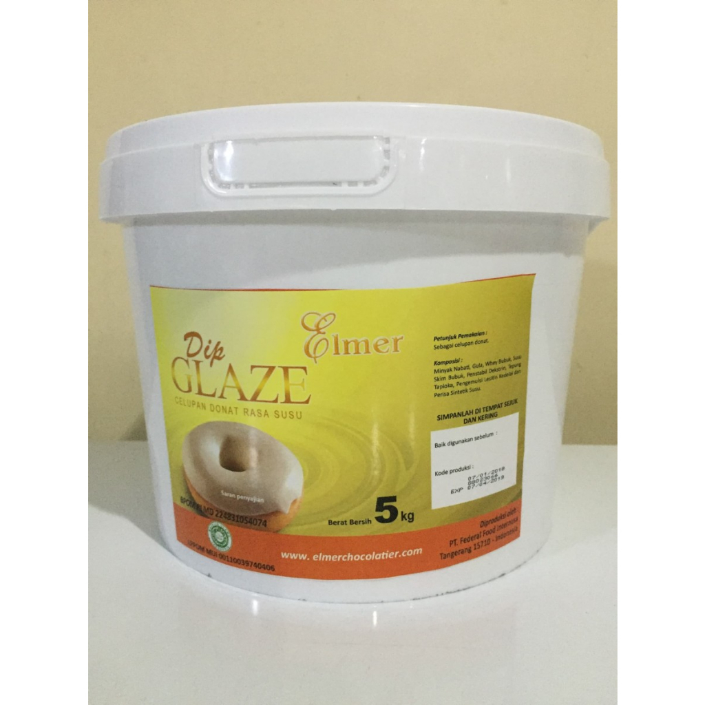 

Elmer Dip Glaze White 500gr - REPACK