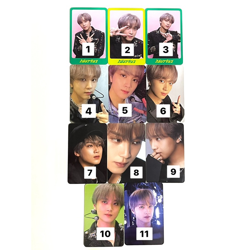 [READY STOCK] SHARING PHOTOCARD MINI DICON D'FESTA 102 NCT 127 TAEIL JOHNNY YUTA HAECHAN TAEYONG GRO