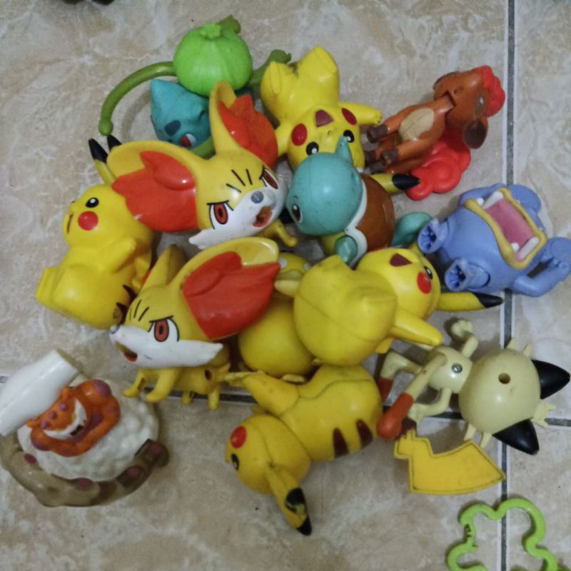 BISA COD MAINAN BEKAS Kipas Pokemon Termurah POKEMONPokemon Action Figure MCD Harga Terbaik Happy Me