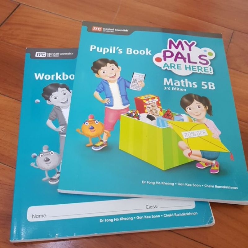Preloved Original My Pals Are Here Math 5B Seperti Baru