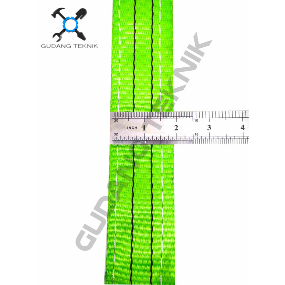 Tali Webbing Sling 2T x 6M 8M 2&quot; BENZ / Tali Angkat Barang 2 Ton 6 8 Meter Tali Webing Seling Sling 2Tx6M 2Tx8M BENZ