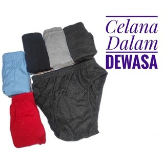 Celana Dalam Pria Dewasa Murah - CD Pria Dewasa (Satuan/Per 1 Pcs/Per 1 Biji )