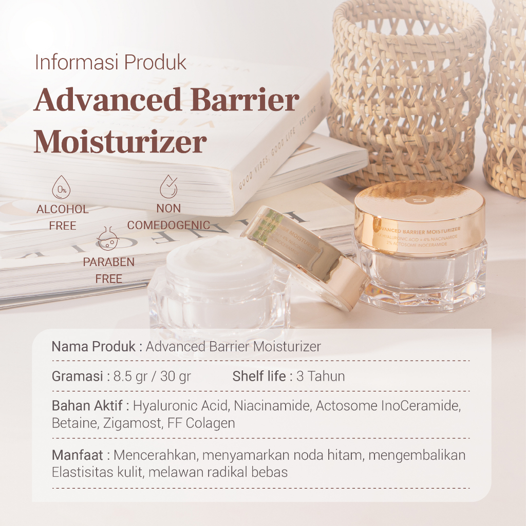 LUME Advanced Barrier Moisturizer Pelembab Wajah Untuk Atasi Semua Masalah Wajah dan Penuaan Dini