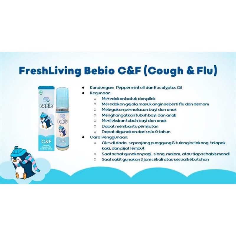Bebio Fresh Living Essensial Oil For Baby &amp; Kids 9ml