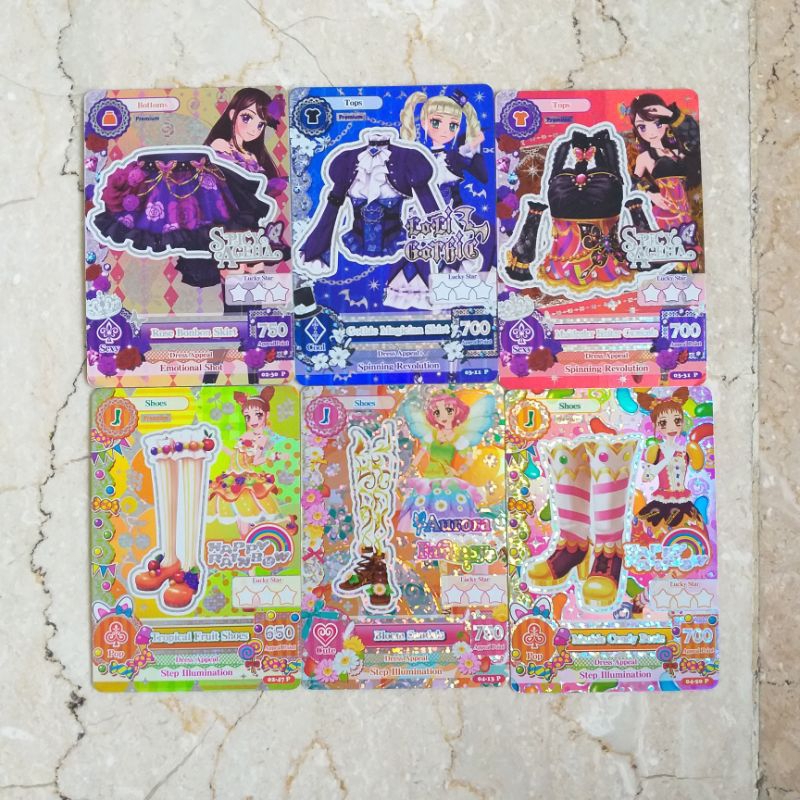 Aikatsu Indo Premium Satuan Otome Ran Sakura Yurika